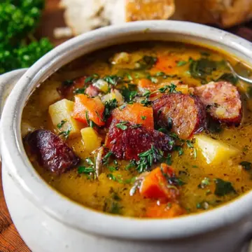 Harvest Stew with Smoked Sausage