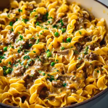 Ground Beef Stroganoff