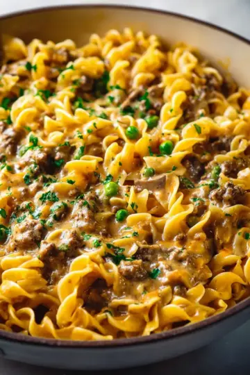 Ground Beef Stroganoff