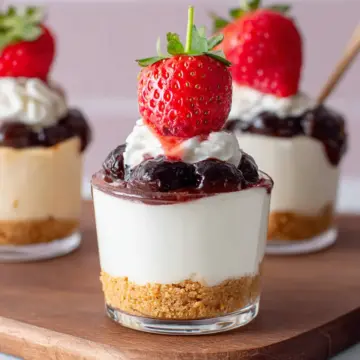 No Bake Cheesecake Cups