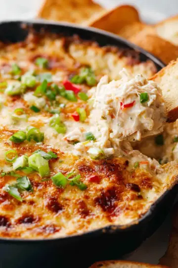 Insanely Delicious Hot Crab Dip