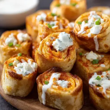 Air Fryer Buffalo Cream Cheese Tortilla Bites