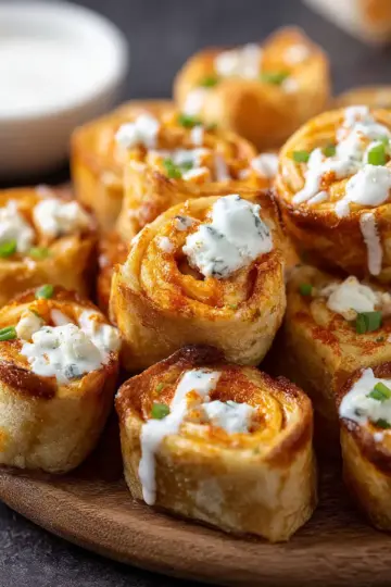 Air Fryer Buffalo Cream Cheese Tortilla Bites