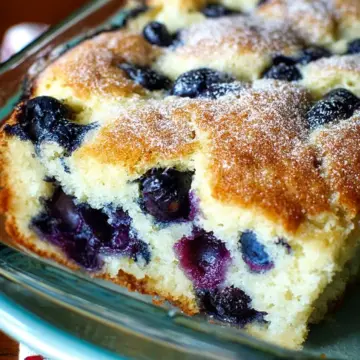 Buttermilk Blueberry Breakfast Cake