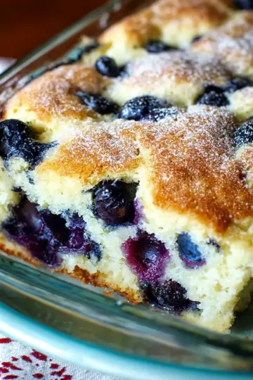 Buttermilk Blueberry Breakfast Cake