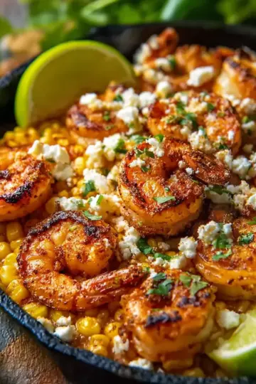 Mexican Street Corn Shrimp