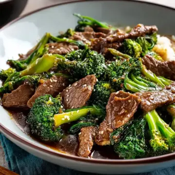 Chinese-American Beef and Broccoli With Oyster Sauce