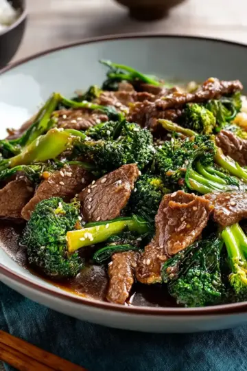 Chinese-American Beef and Broccoli With Oyster Sauce