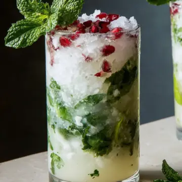 White Christmas Mojito