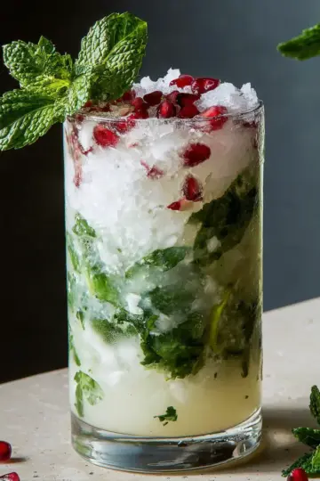 White Christmas Mojito
