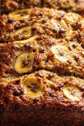 Healthy Oatmeal Banana Bread
