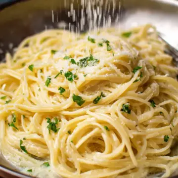 Garlic Parmesan Pasta (One Pot!)