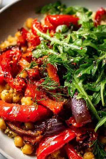 Roasted Red Pepper Salad