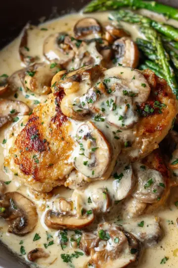 Creamy Mushroom Chicken