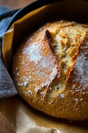 Dutch Oven No-Knead Bread (Easy & Foolproof!)