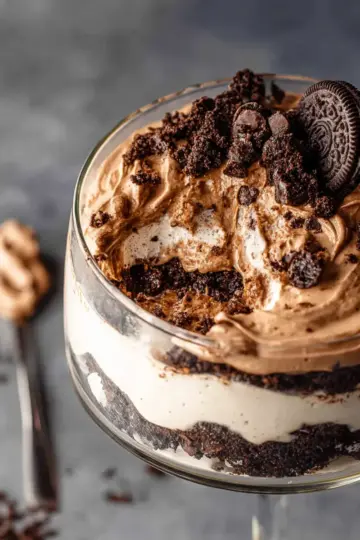 Baileys Chocolate Cheesecake Trifle