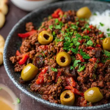 Cuban Beef Picadillo