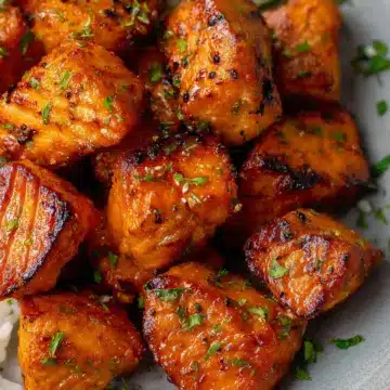 Air Fryer Salmon Bites