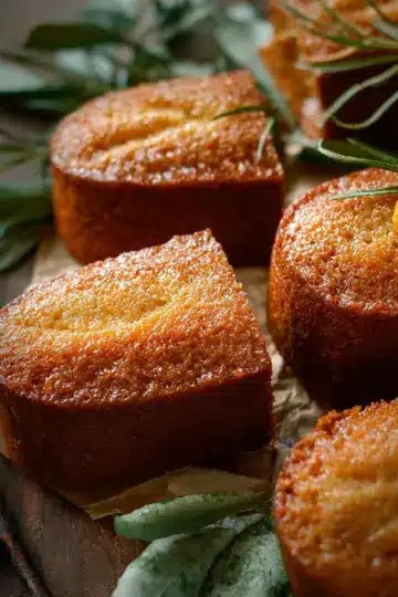 Orange Ginger Honey Cakes
