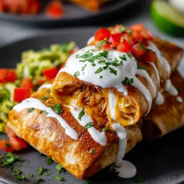 Chicken Chimichangas