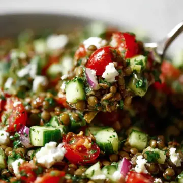 Greek Lentil Salad