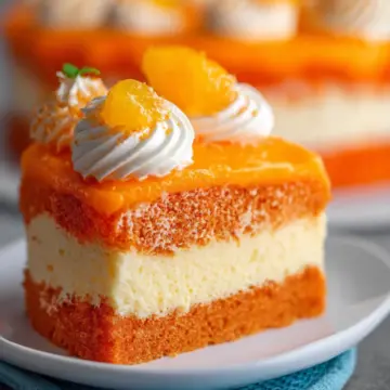 Orange Creamsicle Cake