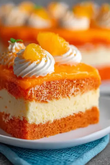 Orange Creamsicle Cake