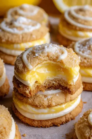Lemon Cheesecake Cookies