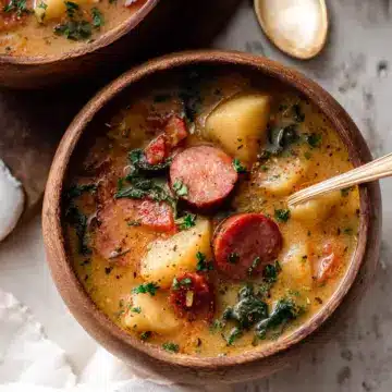 Smoked Sausage Potato Soup.