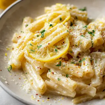 Easy Creamy Lemon Pasta