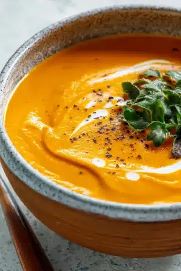 Creamy Roasted Carrot Soup