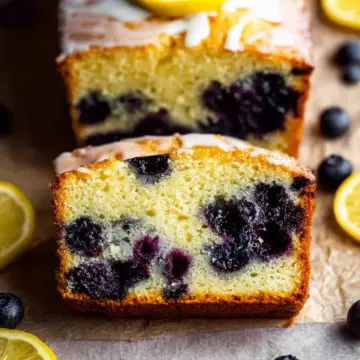 Lemon Blueberry Yogurt Loaf