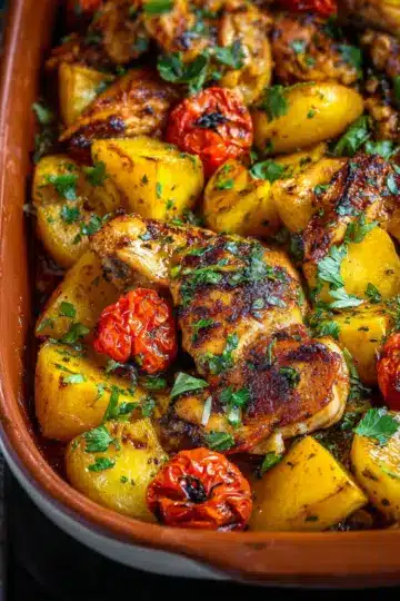 Turkish Chicken and Potatoes