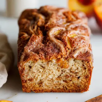 Cinnamon Peach Bread