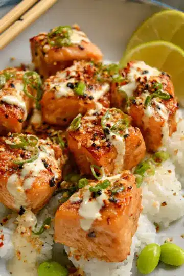 Bang Bang Salmon Bites
