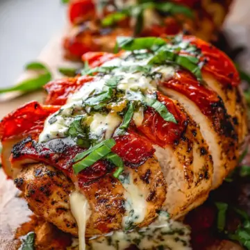Caprese Stuffed Chicken