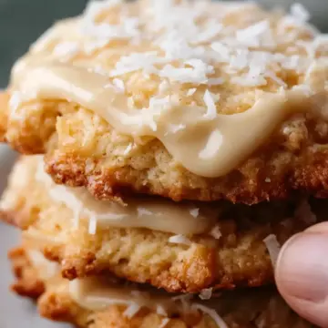 Lemon Coconut Cheesecake Cookies