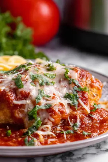 Slow Cooker Chicken Parmesan
