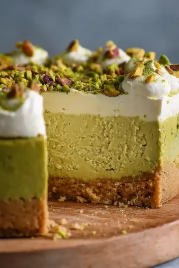 Pistachio Cheesecake