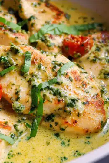 Creamy Pesto Chicken