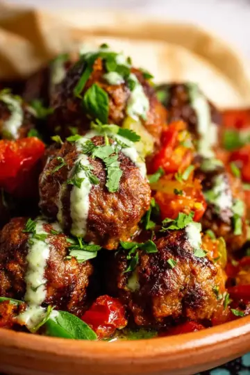 Moroccan Lamb Meatballs