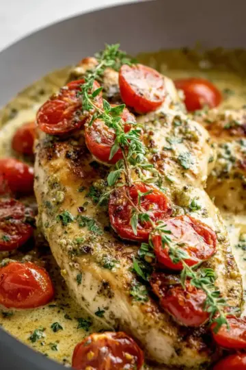 Creamy Pesto Chicken