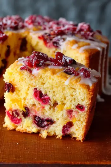 Cranberry Orange Breakfast Cake